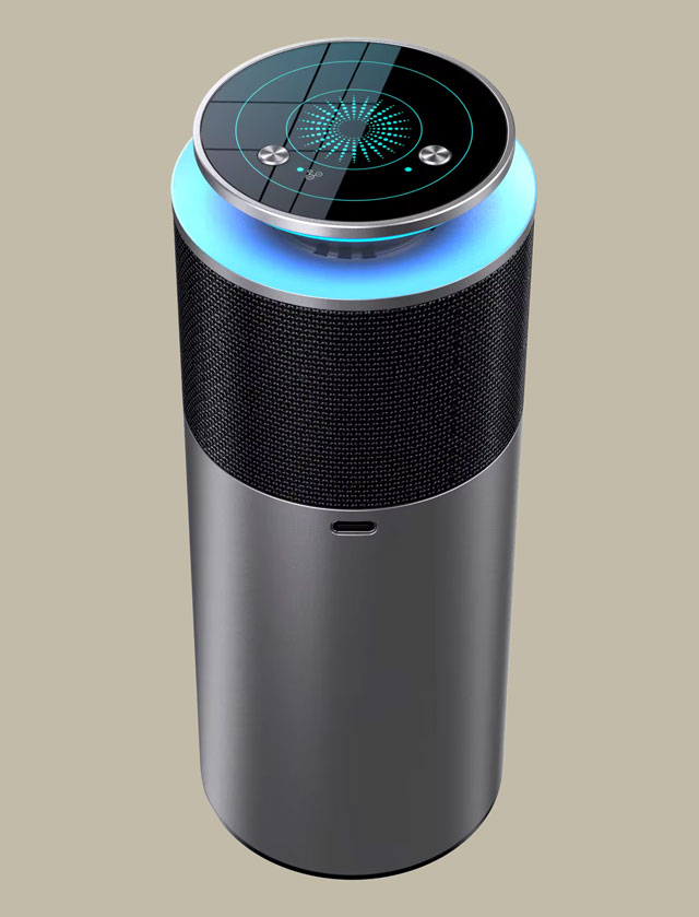 Ultrasonic Car Air Purifier Audio Jammer