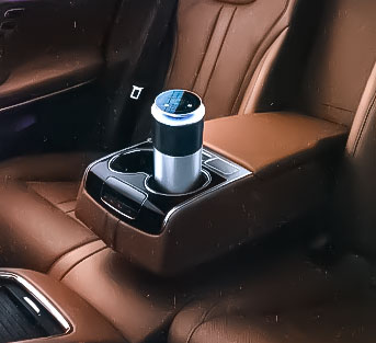 Ultrasonic Car Air Purifier Audio Jammer